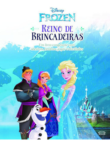 Livro Frozen - Reino De Brincadeiras