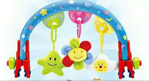 Móbile Arco Brinquedo Berço Carrinho Cercad Bebê Seguro Top