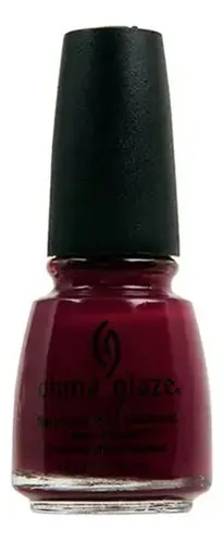 Esmalte De Uñas China Glaze Seduce Me Rojo Magenta 14ml