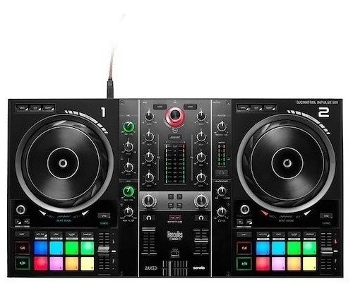 Controlador Dj Hercules Inpulse 500w Djcontrol Usb Bandeja