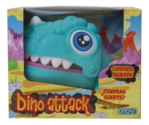 Juego De Mesa Dino Attack Dinosaurio Rig. Ditoys