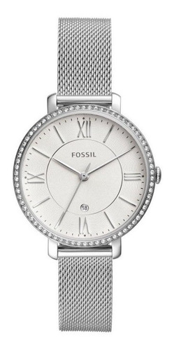 Reloj Mujer Fossil Jacqueline Es4627 Plateado Original