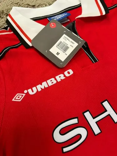 Camisa Retrô Manchester United 98/99 - Beckham 7 | Parcelamento