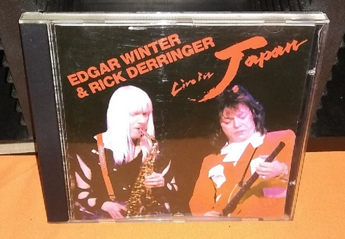 Edgar Winter & Rick Derringer - Live In Japan (1991) Cd