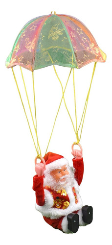 Papá Noel Paracaidista - Papá Noel Con Paracaídas - Navidad