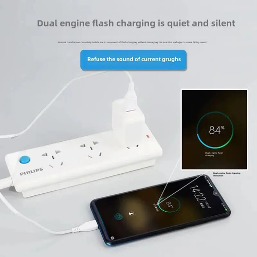 Línea De Carga Flash De 1 M - Vivo X20 X9 X21 X23 Plus Fast