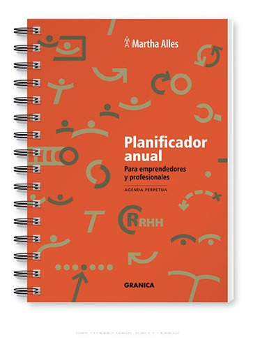 Imagen 1 de 4 de Planificador Para Emprendedores Y Profesionales Martha Alles