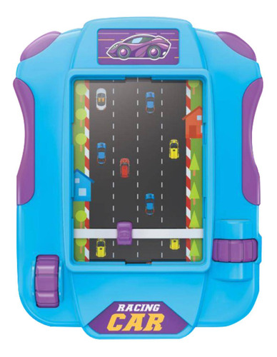 Simulación Educativa Temprana Coche De Carreras Azul