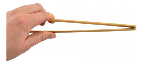Pinzas De Cocina Bambu Utensilio Tenazas Alimentos 12 Piezas