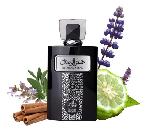 Perfume Árabe Attar Al Wesal Al Wataniah Eau De Parfum Intenso 100ml