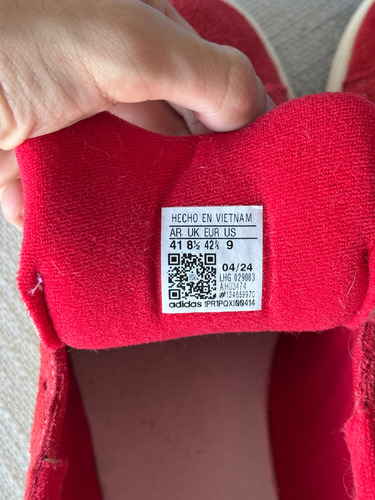 Adidas Campus 00s Rojas Hombre Original (Usado)