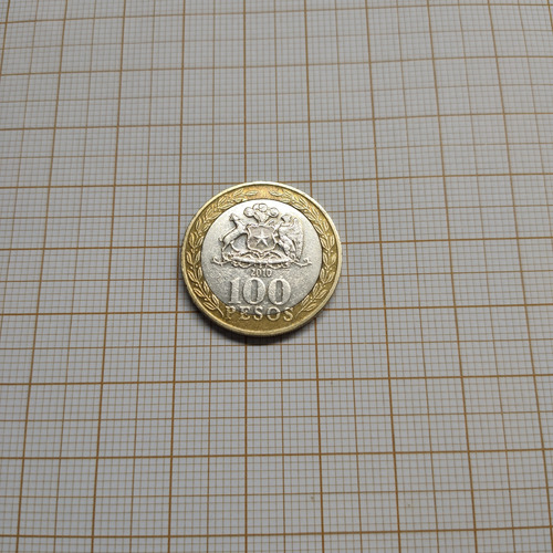 Moeda Coleção 100 Pesos Chile 2010 Pueblos Povos Originários (Usado)