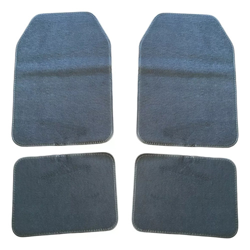 Kit 4 Tapetes De Alfombra Grises Seat Alhambra 2002