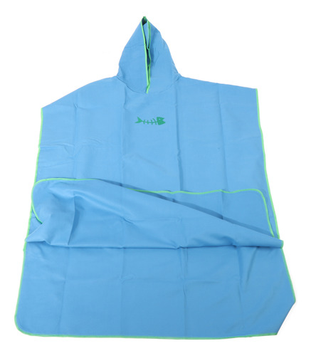 Poncho Cambiador Con Capucha, Microfibra, Cómodo Y Rápido