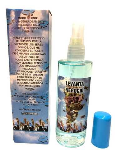 Imagen 2 de 3 de Loción 100 Ml Levanta Negocios