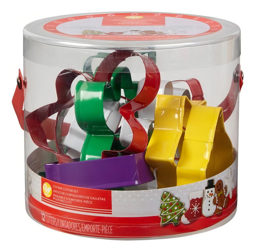 Juego De Cortadores Navideños 12 Piezas Wilton 2308-3889