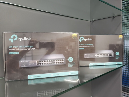 Imagem 5 de 5 de Tp-link Hub Switch 24p Tl-sf1024d 10/100 Rackmount