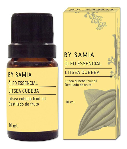 Óleo Essencial Litsea Cubeba 10ml By Samia