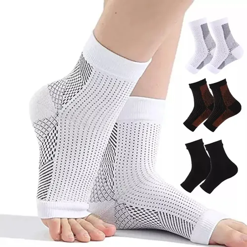 Calcetines De Compresión Para Neuropatía,4 Pares