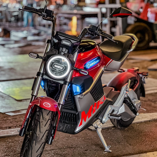 Imagen 6 de 20 de Moto Eléctrica Sunra Miku Super, 80km/h, Doble Batería