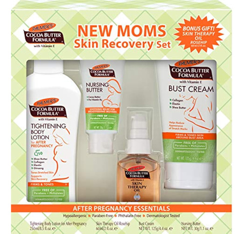 Palmer 's Cocoa Butter Formula New Moms Skin Recovery Set (4