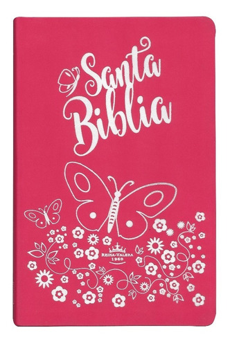 Biblia Rvr1960 Letra Grande Imitación Piel Rosa Con Índice