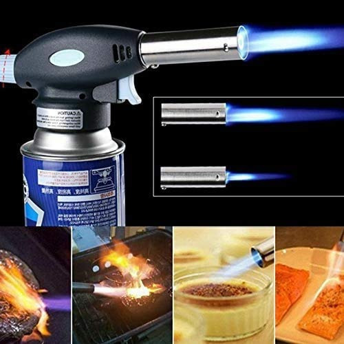 Imagen 3 de 8 de Soplete De Soldar Refrig Joyeria Gas Butano + Acc Y Garrafa