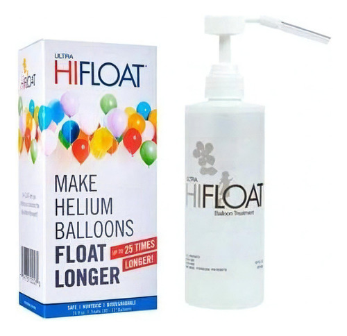 Ultra Hifloat Liquido Qualatex Para Que Globos Duren 473ml