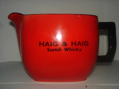 Jarra De Coleccion Haig &haig Scotch Whisky Color Rojo Por F