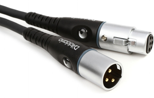 Imagen 4 de 10 de Cable Para Micrófono 7,62m Canon-canon Xlr Daddario Pw-m-25