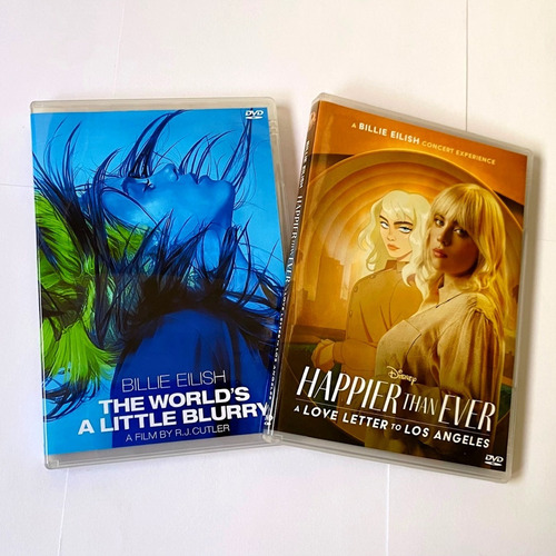 Dvd Billie Eilish The World's A Little Blurry Happier Than