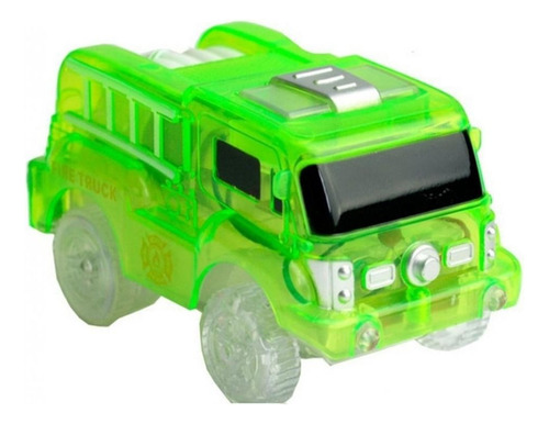 Tracks Car Inertia Car Electronics Car Toy Magic Glow