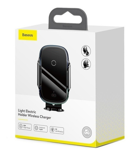 Soporte Celular Carga Rapida Qi Sopapa/ventilacion 15w