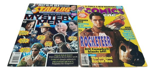 Mystery Man Y Rocketeer 2 Revistas Especiales Mas Series