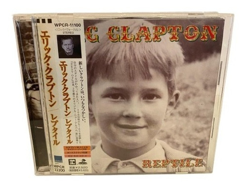 Eric Clapton  Reptile Cd Jap Obi Usado
