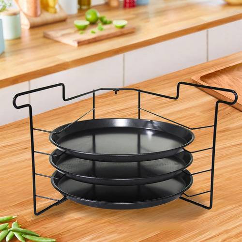 Lugar De Almacenamiento De Cocina, Estante Para Pizza, Multi