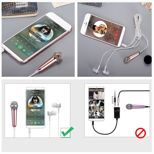 Altavoz Con Auriculares, Minimicrófono, Cuaderno Para Cantar