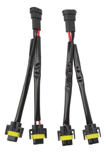2 Arneses De Cableado De Extensión H11 H8 H9 Macho A Hembra