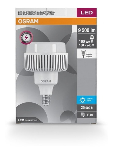 Lámpara Led Superstar Alta Potencia 100w Ledvance Osram