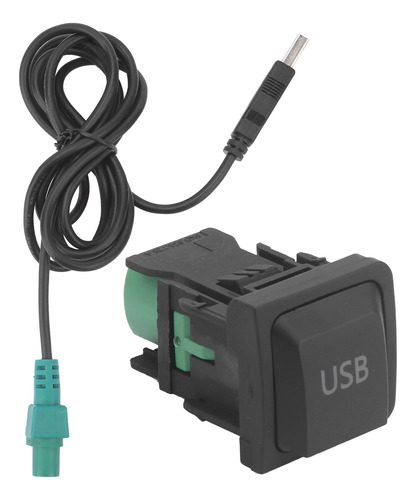 Cable De Audio Adaptador Usb Para Coche De 150 Cm Con Interr