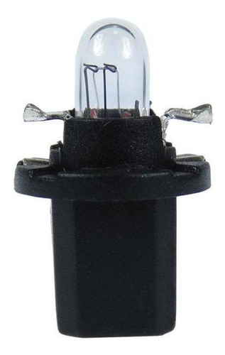 Imagem 1 de 1 de Lâmpada Automotiva 12v 1,2w Base Preta 10 Unidades Gauss