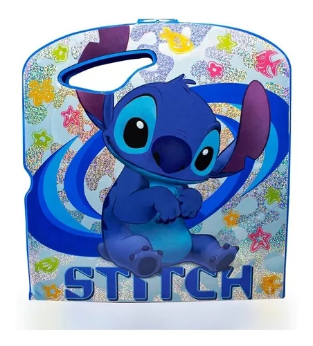 Estuche Para Dibujar Y Colorear Disney Stitch Acuarelas