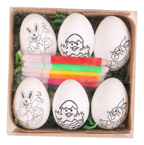 Huevos Pascua Diy Pintura Manualidades Huevos, Rellenos Z