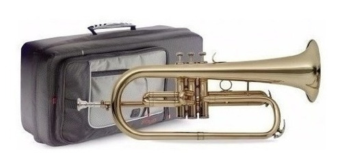 Imagen 2 de 4 de Bb Flugel Horn + Estuche Stagg Wsfh215s Fliscorno