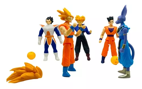 Boneco Articulado Dragon Ball Goku Chocolate 35855k