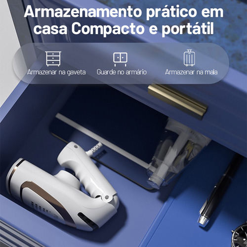 -- Mini Plancha De Vapor Portátil Inalámbrica For Viajes De