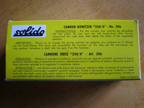 Cañón Howitzer (250/0)