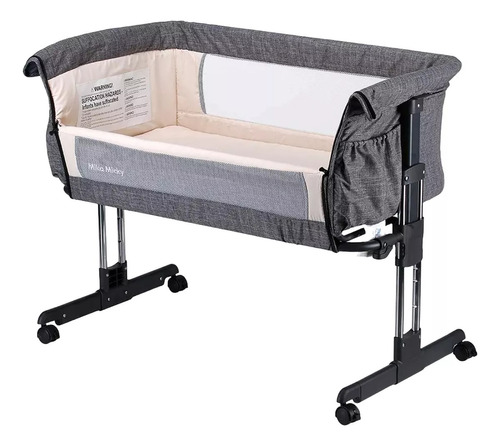 Cuna Moises Para Bebe Colecho Cama Ruedas Plegable Portatil