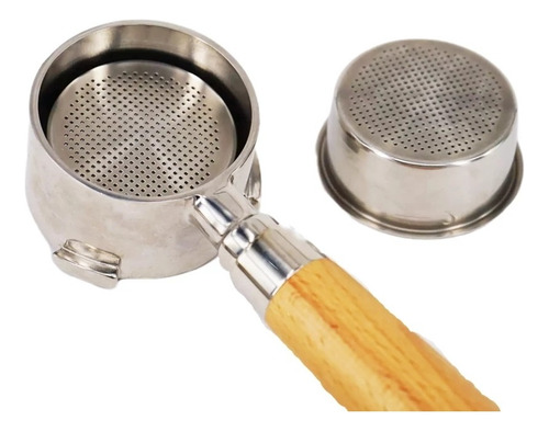 Filtro De Acero Inox 51mm Para 2 Tazas Cafeteras Krups Delon