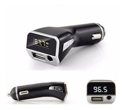 Mini Fm Transmisor Kit Reproductor Mp3 Con Cargador De Usb P